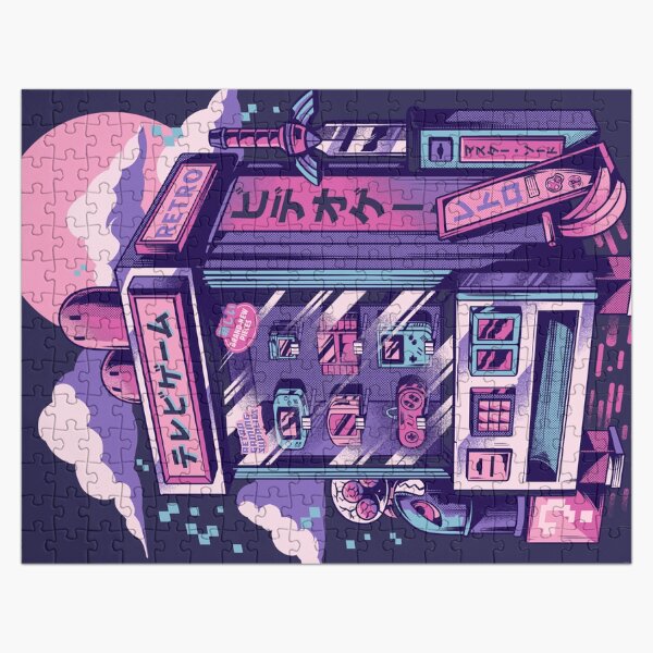 Retro gaming machine Jigsaw Puzzle