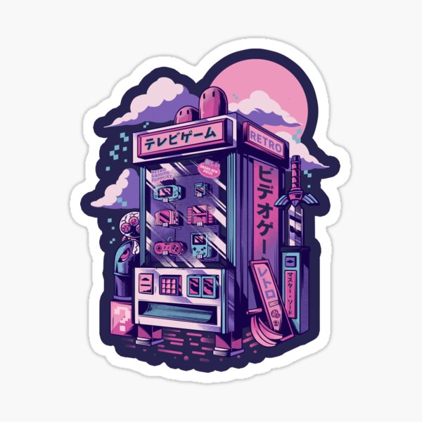 Vintage Girly Hot Shots Vending Machine Stickers From Early 2000s 