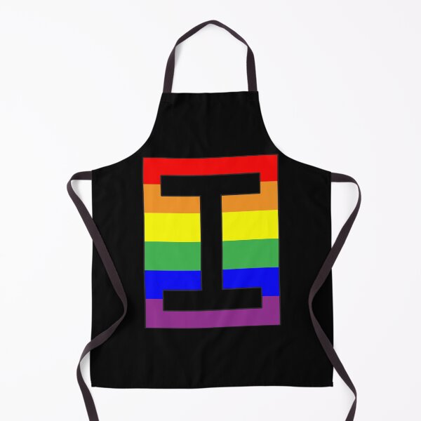 Item preview, Letter "I" LGBT Gay Pride Rainbow Flag font designed and sold by 65 MCMLXV.