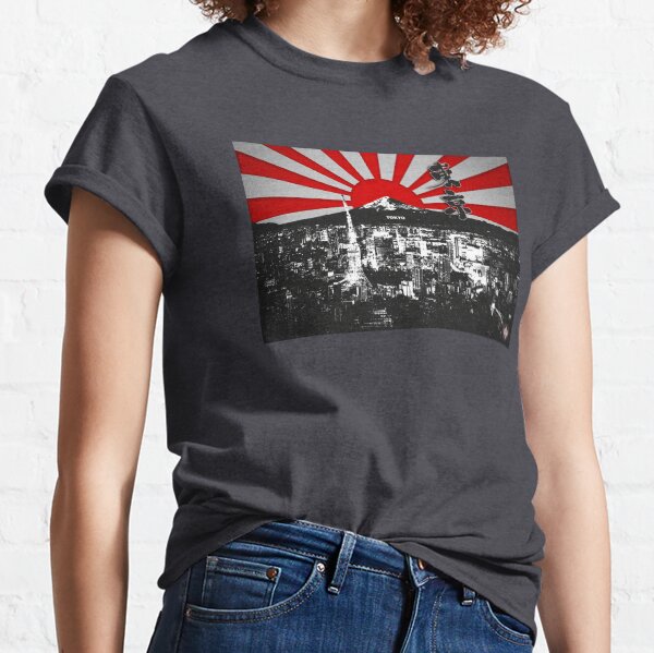 Tokyo (東京), Mount Fuji and The Rising Sun Classic T-Shirt