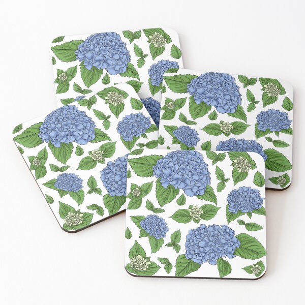 Item preview, Hydrangea Lilac Botanical Pattern designed and sold by Hatti-v.