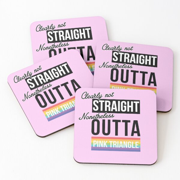 Item preview, Portland - (Clearly Not) Straight (Nonetheless) Outta Pink Triangle designed and sold by rhserra.