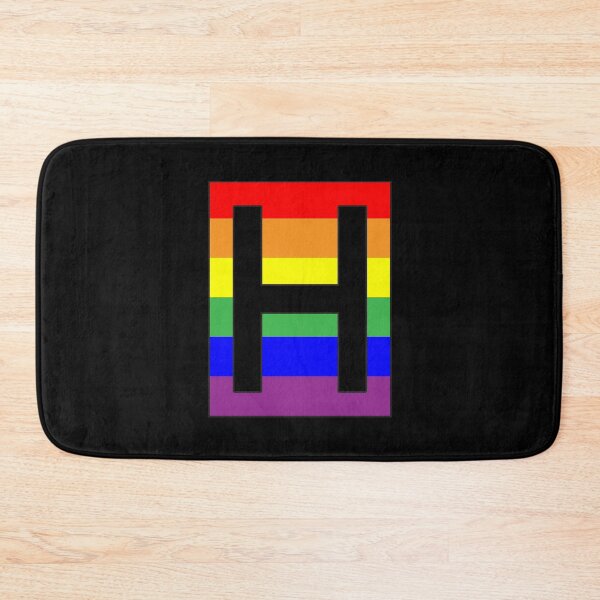 Item preview, Letter "H" LGBT Gay Pride Rainbow Flag font designed and sold by 65 MCMLXV.