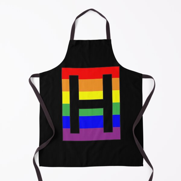 Item preview, Letter "H" LGBT Gay Pride Rainbow Flag font designed and sold by 65 MCMLXV.