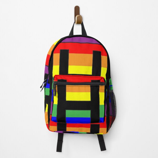 Item preview, Letter "H" LGBT Gay Pride Rainbow Flag font designed and sold by 65 MCMLXV.