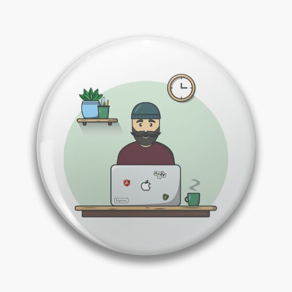 Item preview, Hipster programmer - 3 designed and sold by OgyDesign.