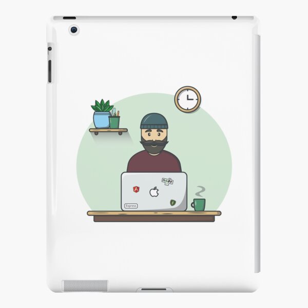 Hipster programmer - 3 iPad Snap Case