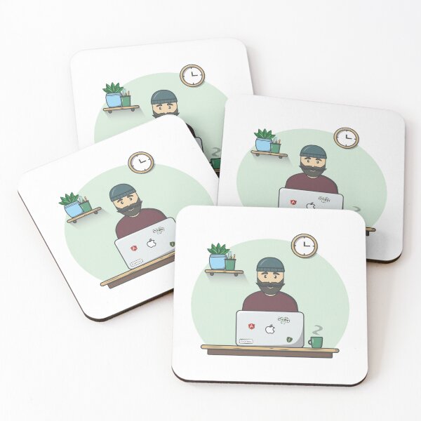 Item preview, Hipster programmer - 3 designed and sold by OgyDesign.