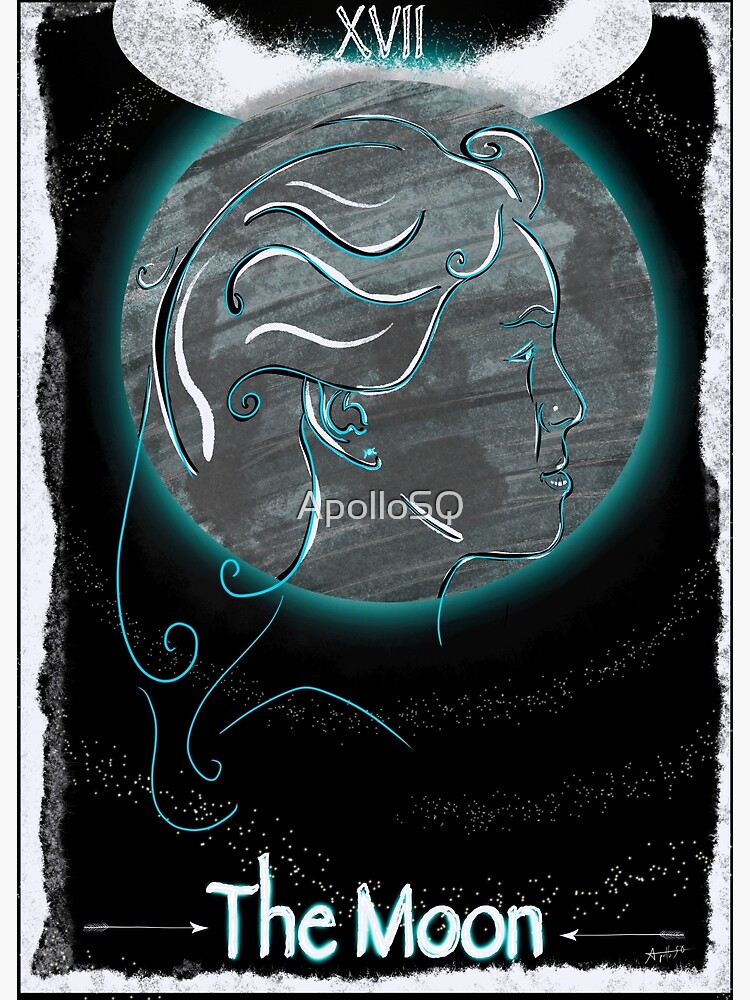 "The Moon, Artemis Tarot Card" Poster for Sale by ApolloSQ Redbubble