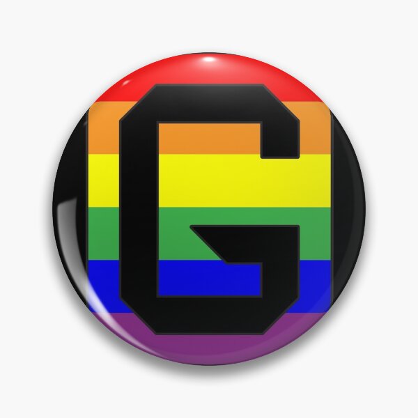 Item preview, Letter "G" LGBT Gay Pride Rainbow Flag font designed and sold by 65 MCMLXV.
