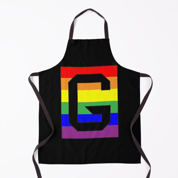 Item preview, Letter "G" LGBT Gay Pride Rainbow Flag font designed and sold by 65 MCMLXV.
