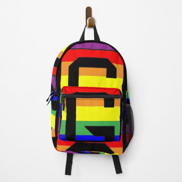 Item preview, Letter "G" LGBT Gay Pride Rainbow Flag font designed and sold by 65 MCMLXV.