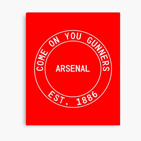 COYG Come on you arsenal retro Canvas Print