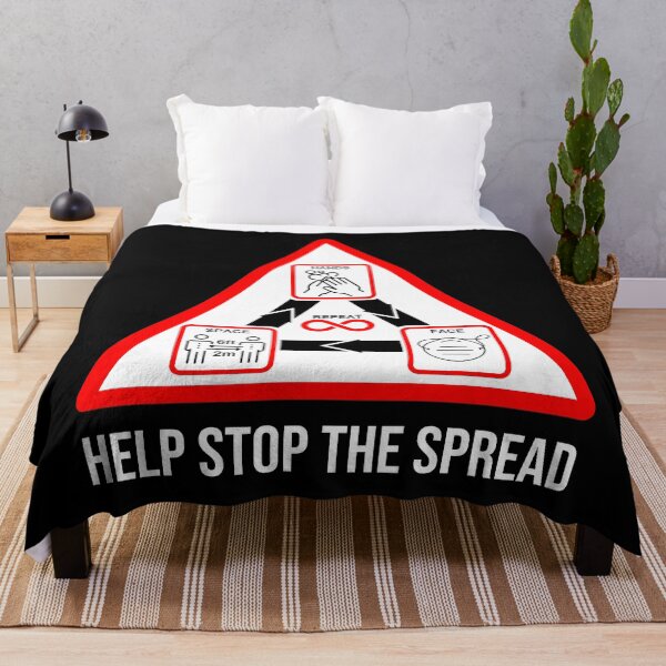 Item preview, Hands Face Space Repeat - Help Stop The Spread designed and sold by 4wordsmovement.