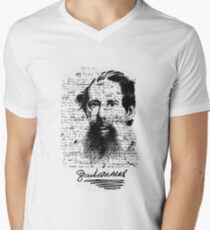 Charles Dickens Men's V-Neck T-Shirt