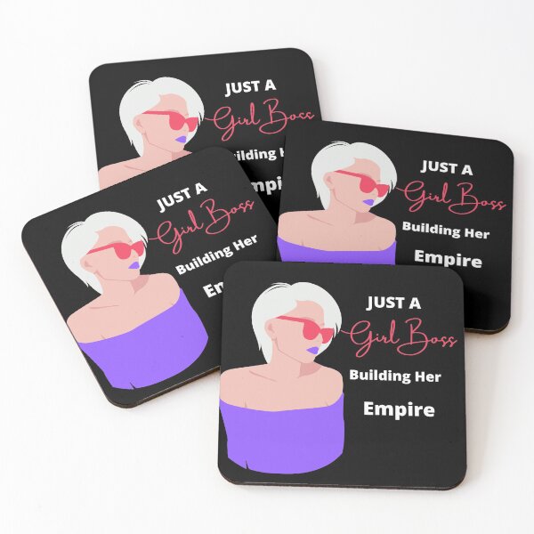 Item preview,  just a girl boss building her empire version 4 designed and sold by AGDesignstore.