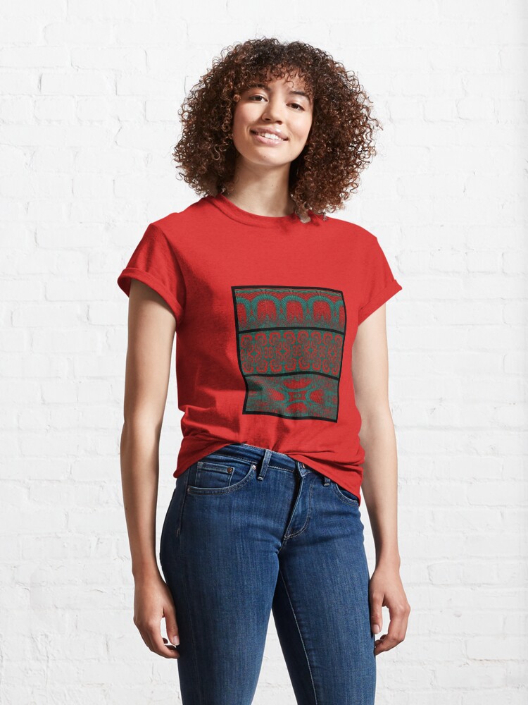 Alternate view of Sodenay Wall Motifs Classic T-Shirt