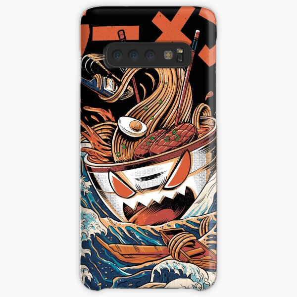The black Great Ramen Samsung Galaxy Snap Case