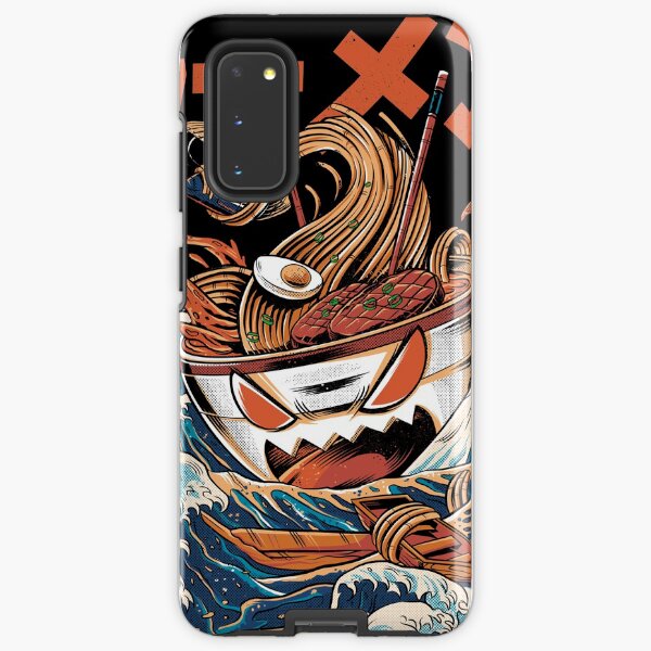 The black Great Ramen Samsung Galaxy Tough Case