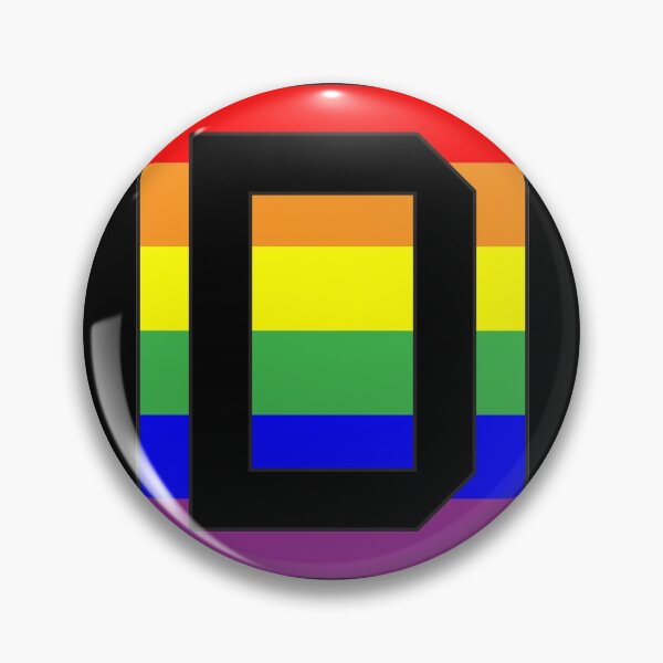Item preview, Letter "D" LGBT Gay Pride Rainbow Flag font designed and sold by 65 MCMLXV.