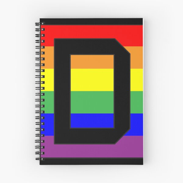 Item preview, Letter "D" LGBT Gay Pride Rainbow Flag font designed and sold by 65 MCMLXV.