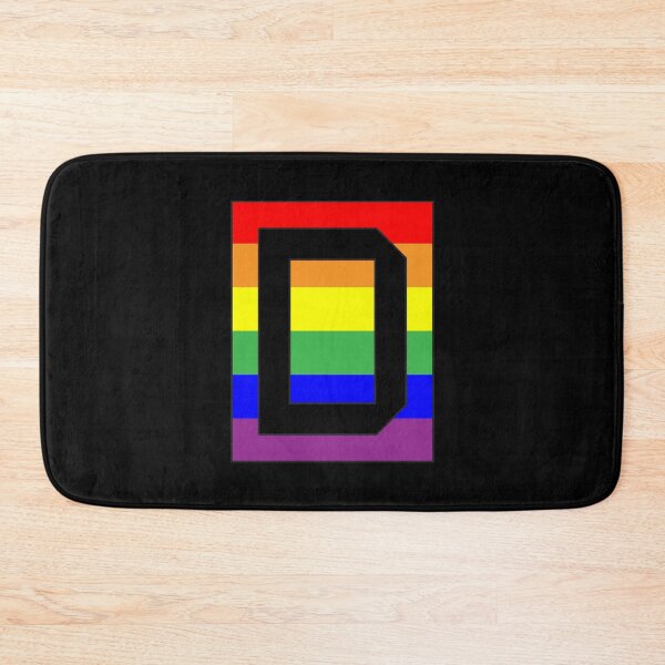 Item preview, Letter "D" LGBT Gay Pride Rainbow Flag font designed and sold by 65 MCMLXV.