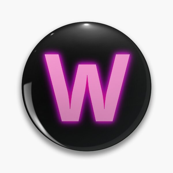 Item preview, Letter W Pink Neon Lights designed and sold by m95sim.