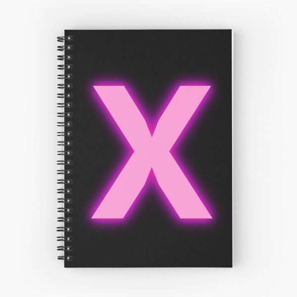 Item preview, Letter X Pink Neon Lights designed and sold by m95sim.