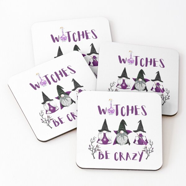 Item preview, WITCHES BE CRAZY.HALLOWEEN T-SHIRT. designed and sold by farhatkhanfir.