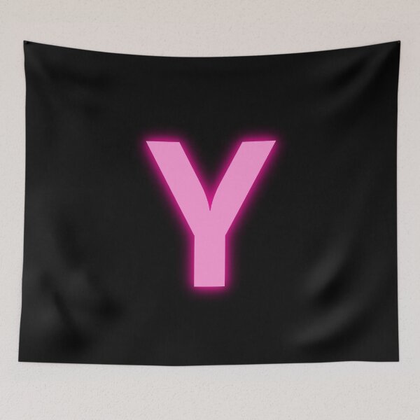 Item preview, Letter Y Pink Neon Lights designed and sold by m95sim.