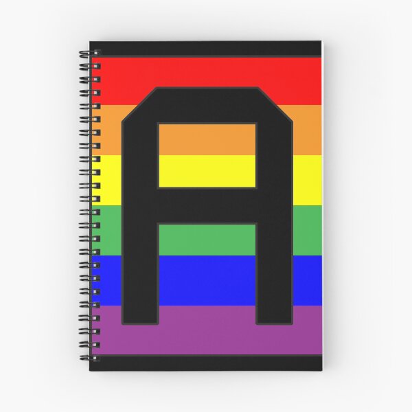 Item preview, Letter "A" LGBT Gay Pride Rainbow Flag font designed and sold by 65 MCMLXV.
