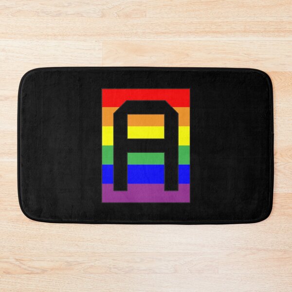 Item preview, Letter "A" LGBT Gay Pride Rainbow Flag font designed and sold by 65 MCMLXV.