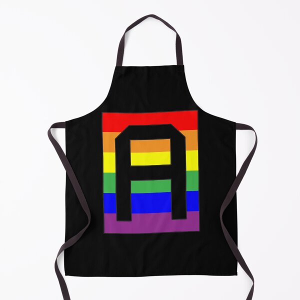 Item preview, Letter "A" LGBT Gay Pride Rainbow Flag font designed and sold by 65 MCMLXV.