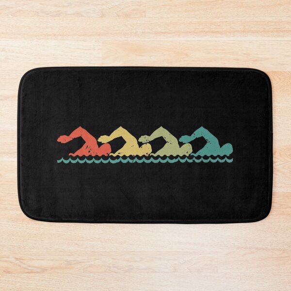 Item preview, Funny Retro Vintage Swimmer Swimming Gift designed and sold by jcorres.