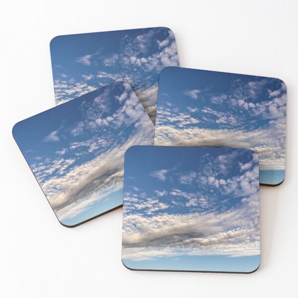 Item preview, deep blue sky and clouds designed and sold by ricobarinas.