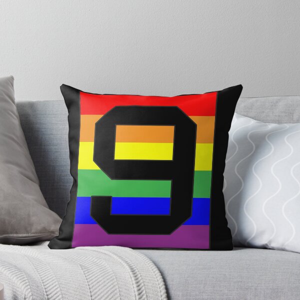 Item preview,  Number "9" LGBT Gay Pride Rainbow Flag font designed and sold by 65 MCMLXV.