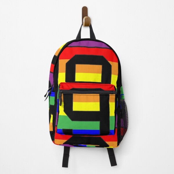 Item preview, Number "9" LGBT Gay Pride Rainbow Flag font designed and sold by 65 MCMLXV.