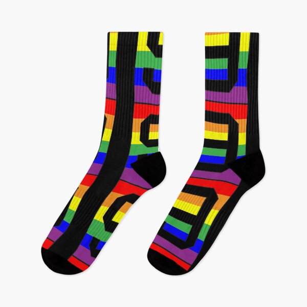 Item preview,  Number "9" LGBT Gay Pride Rainbow Flag font designed and sold by 65 MCMLXV.