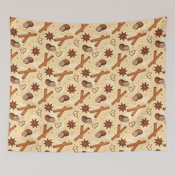 Item preview, Pumpkin Spice Fall Pattern designed and sold by VivtheFish.