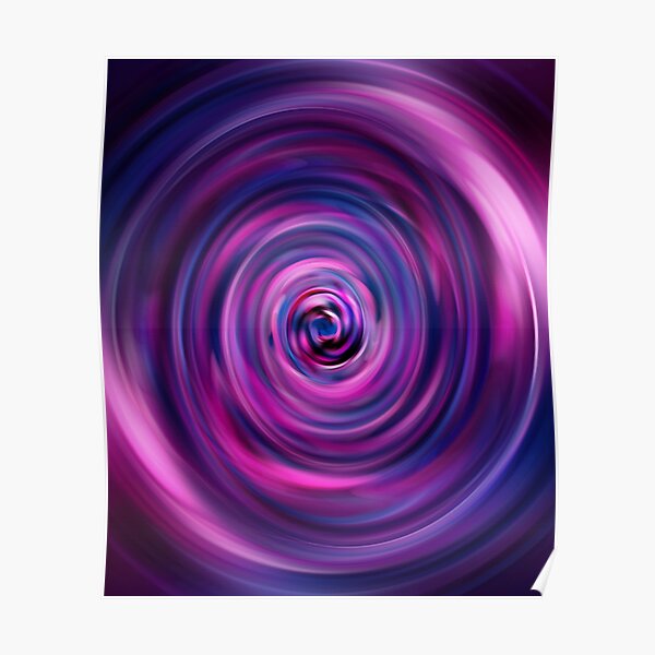 "Neon Twirl" Poster for Sale by fwerky | Redbubble