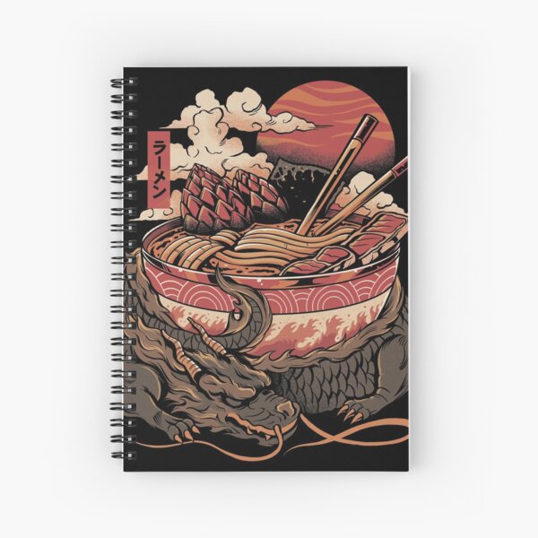 Dragon's Ramen Spiral Notebook
