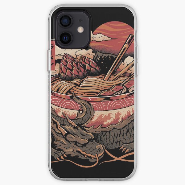 Ramen du dragon Coque souple iPhone
