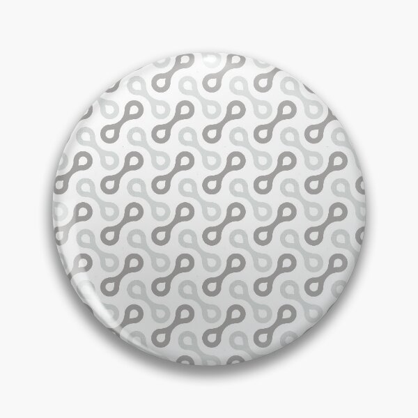 Item preview, Splitting Cells Geometric Pattern – Gray designed and sold by RoguePatterns.