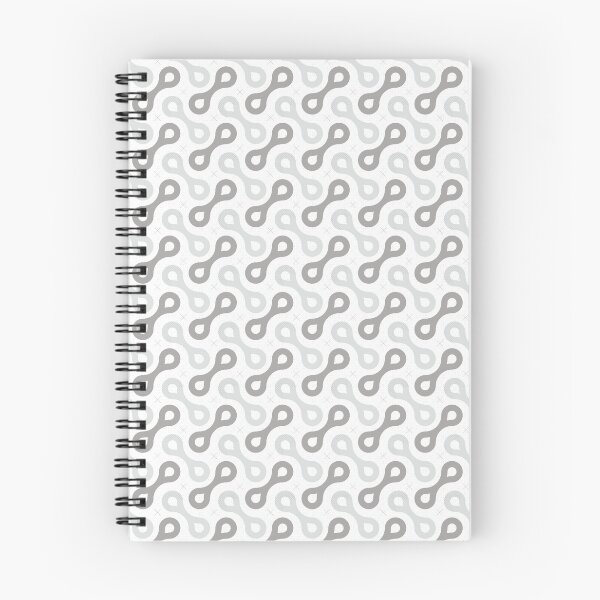 Item preview, Splitting Cells Geometric Pattern – Gray designed and sold by RoguePatterns.