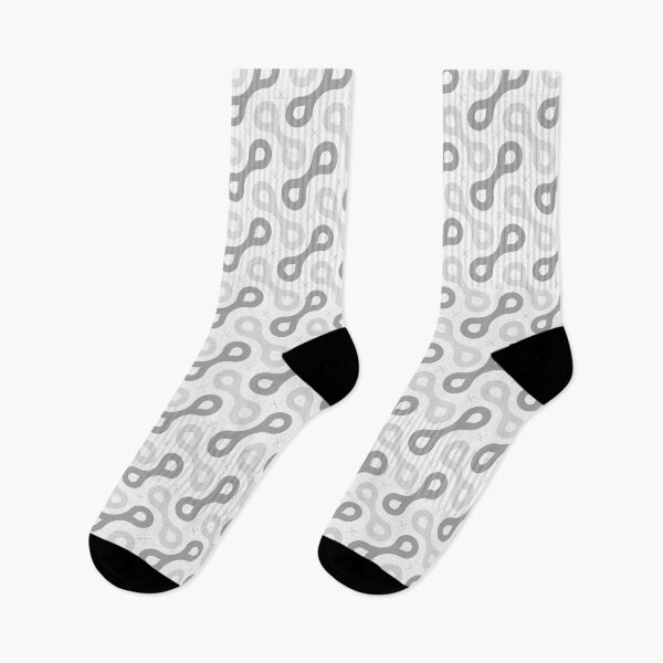 Item preview, Splitting Cells Geometric Pattern – Gray designed and sold by RoguePatterns.