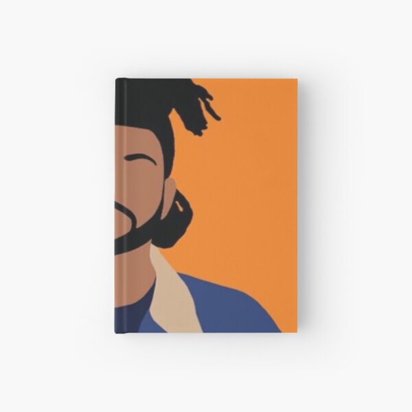 The Weeknd Hardcover Journals | Redbubble