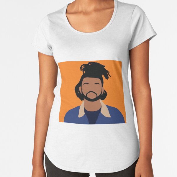 The Weeknd T-shirt premium échancré