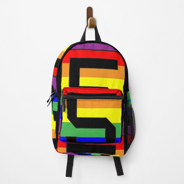 Item preview, Number "5" LGBT Gay Pride Rainbow Flag font designed and sold by 65 MCMLXV.