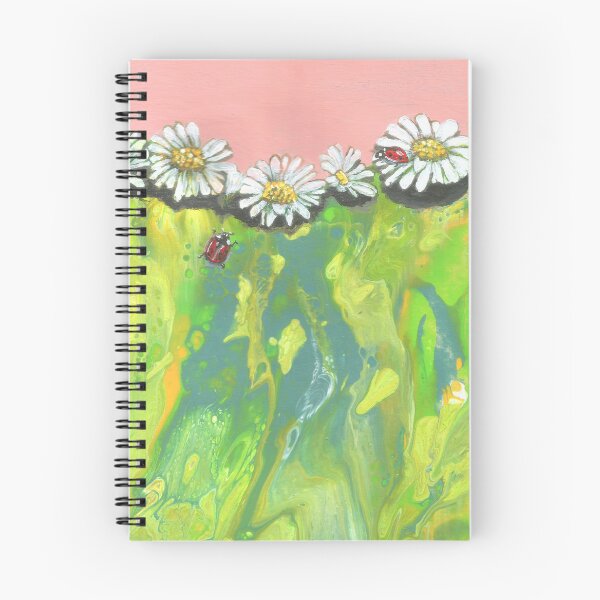 Item preview, Daisies and Ladybugs designed and sold by Rina Arling.
