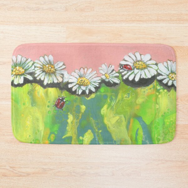 Item preview, Daisies and Ladybugs designed and sold by Rina Arling.